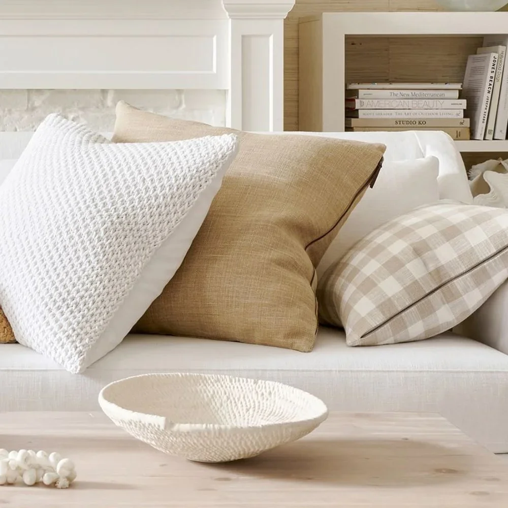 Pottery Barn Belgian‎ Linen Dual Color Pillow-Per Pillow